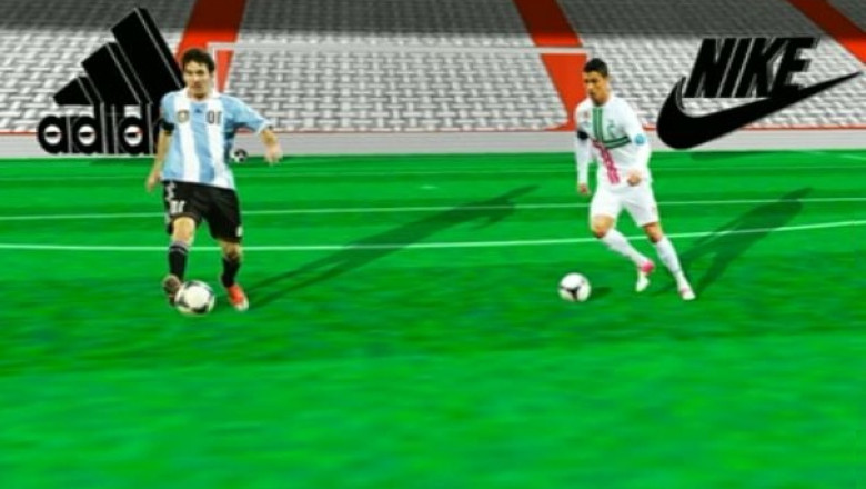 Meciul echipamentelor sportive: Nike este reprezentat de mai multi jucatori, Adidas are vanzari mai mari Imagine