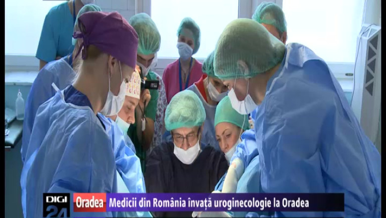 Medicii din Romania invata tehnici de uroginecologie la Oradea Imagine
