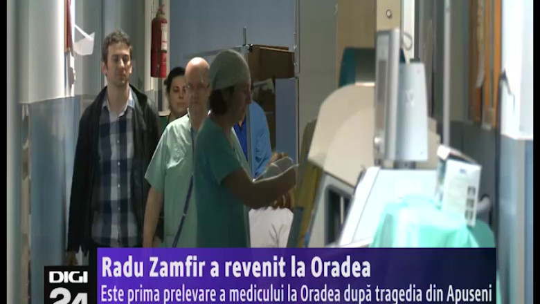 Medicul Radu Zamfir a facut prima prelevare de organe din Oradea de dupa accidentul aviatic din Apuseni Imagine