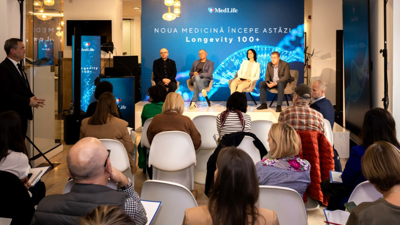 MedLife lanseaza Longevity 100+, primul si cel mai amplu program de testare genetica din regiune Imagine