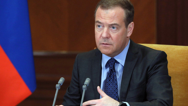 Medvedev: Daca Rusia nu obtine ce cere, lumea va continua sa se clatine in pragul razboiului mondial si catastrofei nucleare Imagine