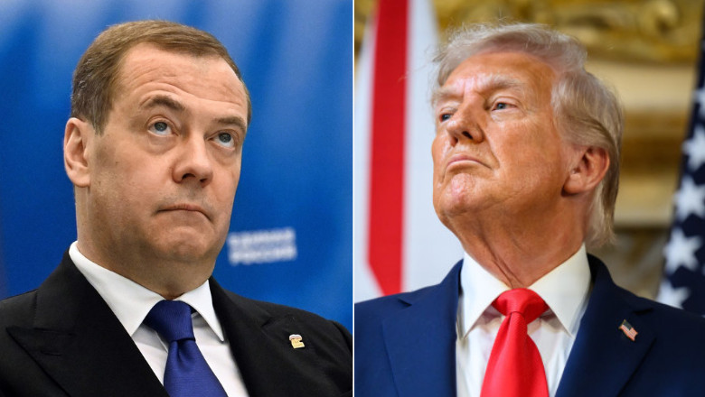 Medvedev, ironic la adresa lui Trump dupa declaratiile despre rachetele Tomahawk: „Se pregateste sa urmeze calea lui Biden catre Nobel” Imagine