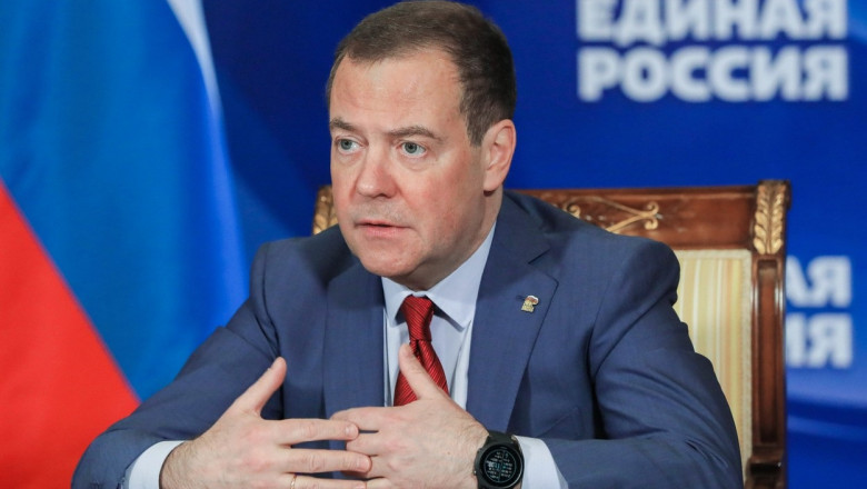 Medvedev recunoaste: Rusia nu va lasa niciodata Ucraina in pace Imagine