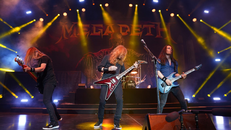 Megadeth au anuntat ca se retrag. Dave Mustaine: „Nu fiti tristi, bucurati-va pentru noi toti” Imagine