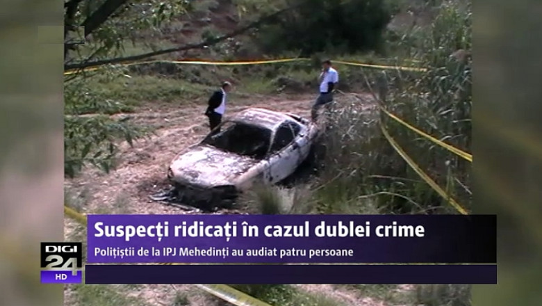 Mehedinti: Patru suspecti ridicati in cazul unei crime duble. Victimele si cei retinuti ar fi facut trafic de droguri Imagine