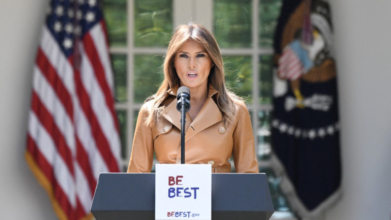 Melania Trump anunta ca opt copii ucraineni separati de familii si dusi in Rusia s-au reunit cu parintii lor Imagine