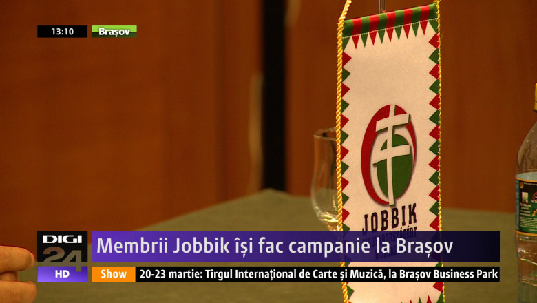 Membrii Jobbik isi fac campanie la Brasov Imagine