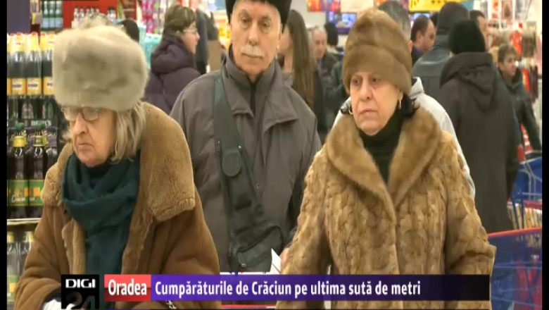 Meniul pentru masa de Craciun. Multi romani au amanat pe ultima zi cumparaturile de sarbatori Imagine