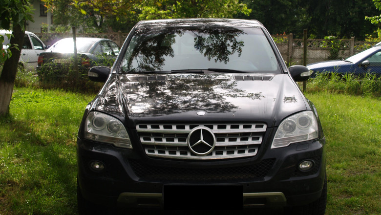 Mercedes furat din Germania, descoperit la Vaslui Imagine