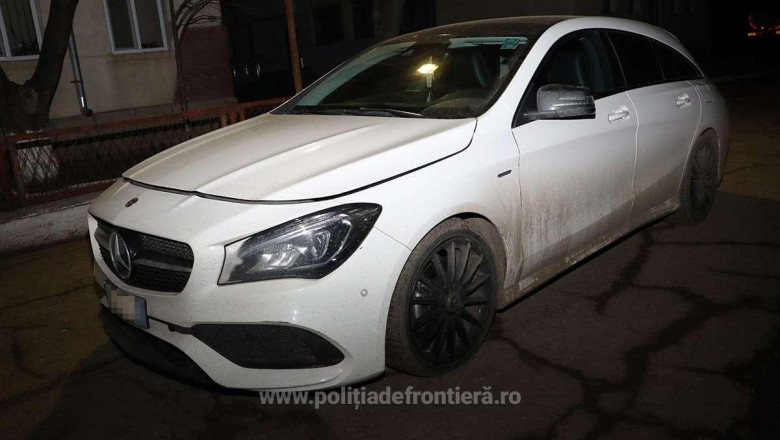 Mercedes furat din Italia, gasit in Romania chiar la proprietarul care nu s-a gandit ca vor fi probleme daca nu mai plateste ratele Imagine