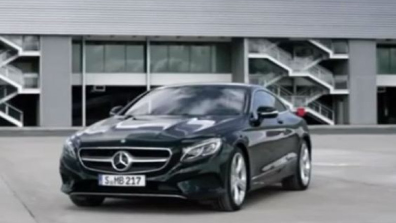 Mercedes S-Klasse Coupe, prima masina din lume care se inclina spre interiorul virajelor Imagine