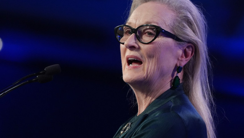 Meryl Streep, evadare ca-n filme din casa sa, pentru a scapa de incendiile devastatoare. „A facut o gaura cat o masina” Imagine
