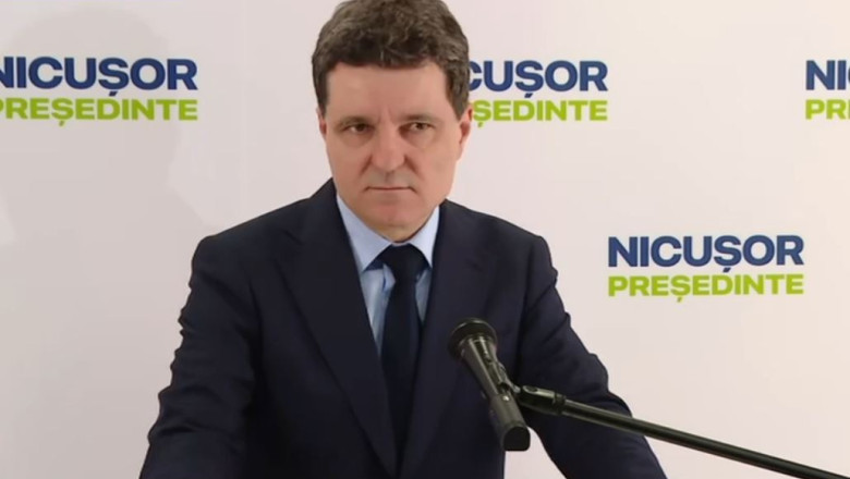 Mesajul in limba franceza transmis de Nicusor Dan dupa declaratiile facute de Simion la un post tv din Franta Imagine