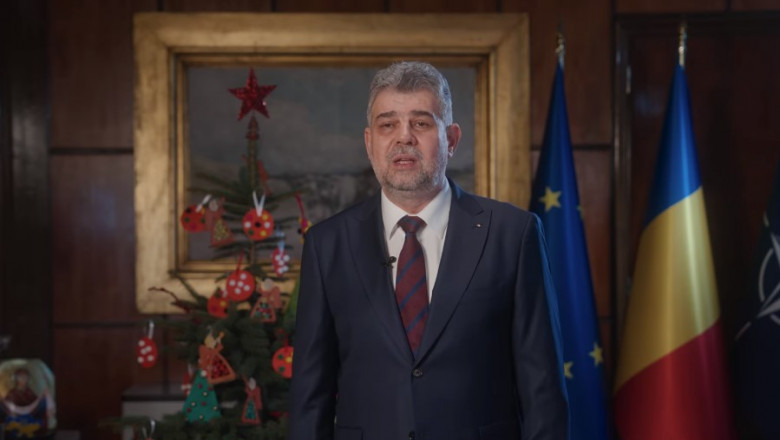 Mesajul lui Ciolacu de Craciun: Imbratisati alaturi de mine speranta in sansa Romaniei. Impreuna putem face mult mai mult Imagine