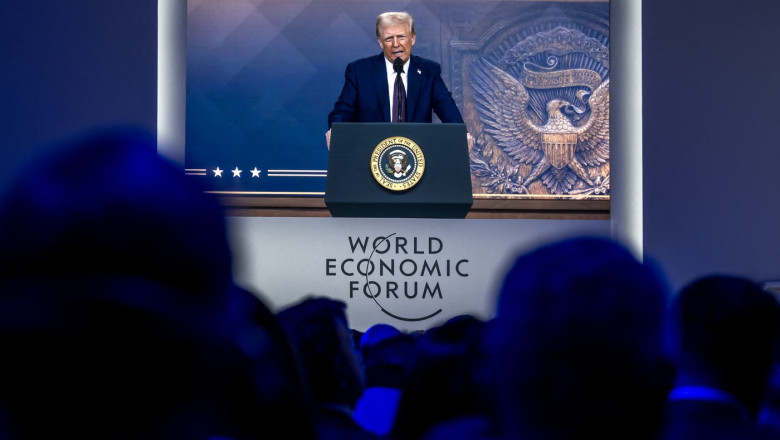 Mesajul lui Donald Trump pentru liderii reuniti la Davos: „America s-a intors si este deschisa pentru afaceri” Imagine
