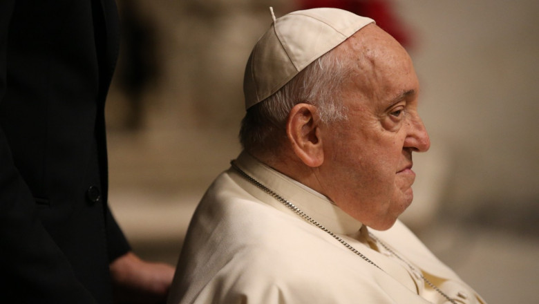 Mesajul Papei Francisc de Craciun: „Inima noastra este la Betleem. Sa ne gandim la Palestina, la Israel, la Ucraina” Imagine