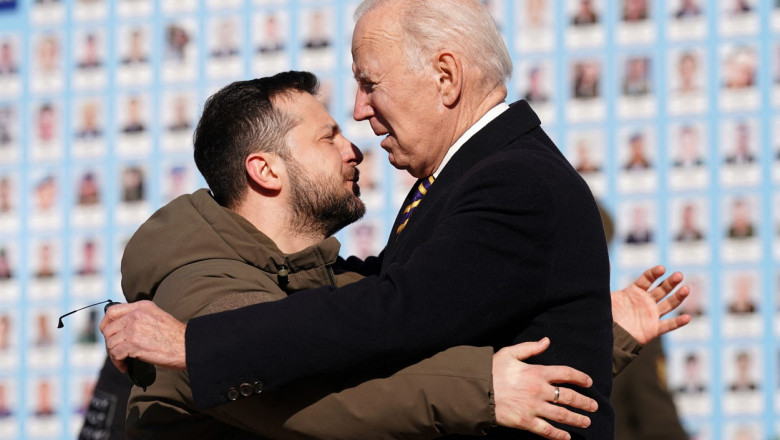 Mesajul pe care Biden i-l da lui Putin prin vizita sa la Kiev. Cioroianu: Ramane de vazut cum va digera partea rusa aceasta surpriza Imagine