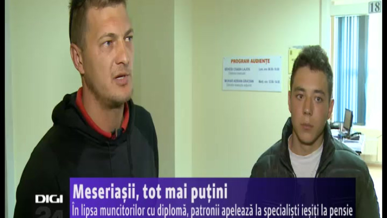 Meseriasii, tot mai putini. In lipsa muncitorilor cu diploma, patronii apeleaza la specialisti iesiti la pensie Imagine