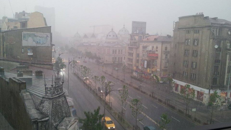 METEO. Alerta de vreme instabila, cu grindina si averse Imagine