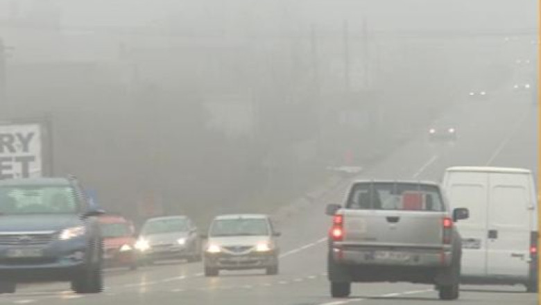 METEO. Cod galben de ceata in Bucuresti si opt judete Imagine