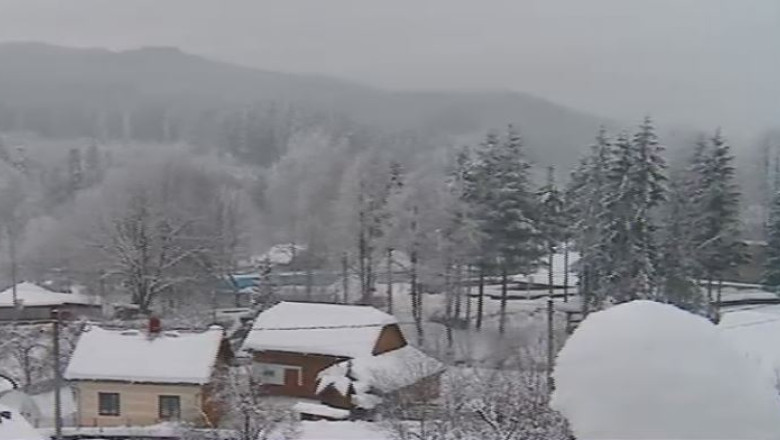 METEO Codul rosu a fost ridicat. Aproape jumatate de tara intra sub cod portocaliu si galben Imagine