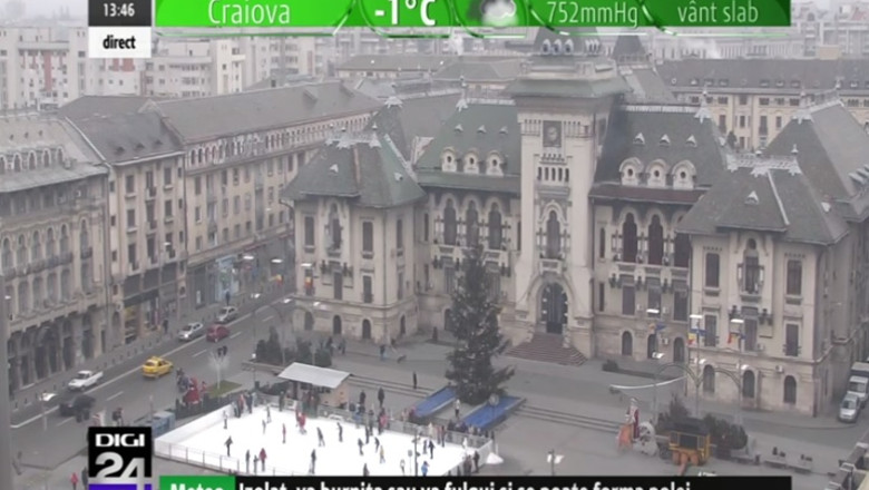 METEO. Imagini live din principalele orase, la ora 13.45 Imagine