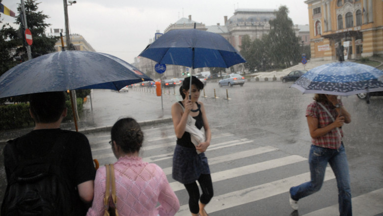 METEO. In weekend, ploi linistite si de scurta durata Imagine