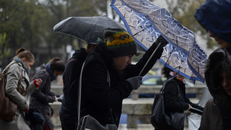 METEO. Inceput de saptamana cu ploi si temperaturi ridicate Imagine