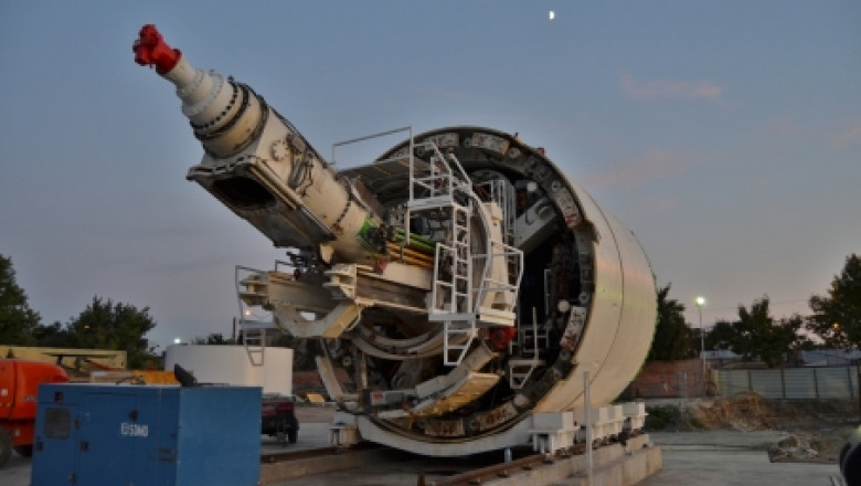 Metroul ajunge cu intarziere in Drumul Taberei. Termenul de incheiere a lucrarilor de la magistrala 5, amanat pentru 2017 Imagine