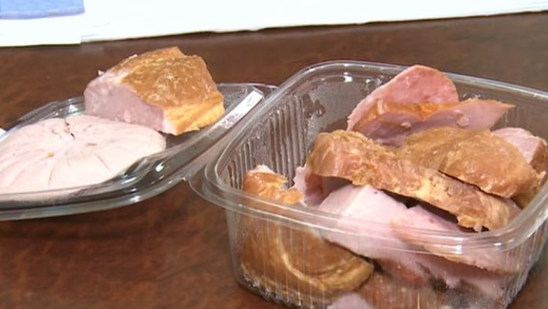 Mezeluri cu surprize intr-un hypermarket din Timisoara. Protectia Consumatorului a intrat pe fir Imagine