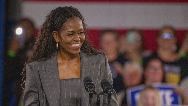 Michelle Obama vine in premiera in Romania. Este cunoscut un singur eveniment de pe agenda ei Imagine