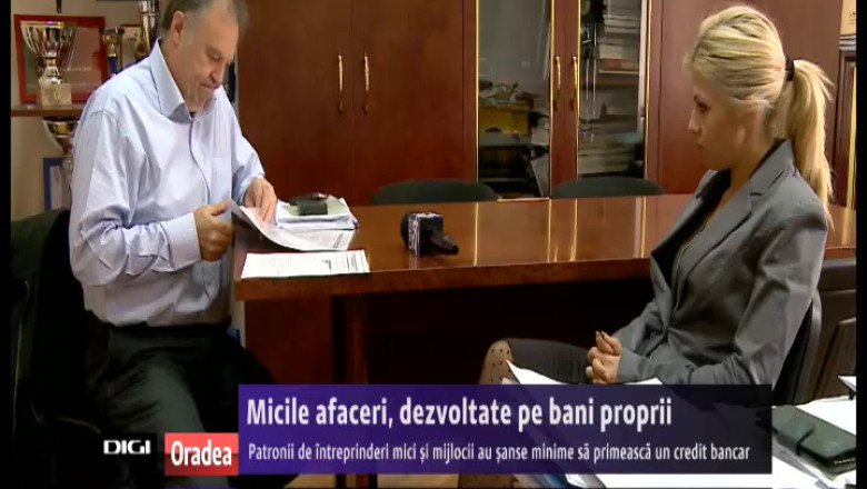 Micile afaceri, dezvoltate pe bani proprii. Patronii de intreprinderi mici si mijlocii au sanse minime sa primeasca un credit bancar Imagine