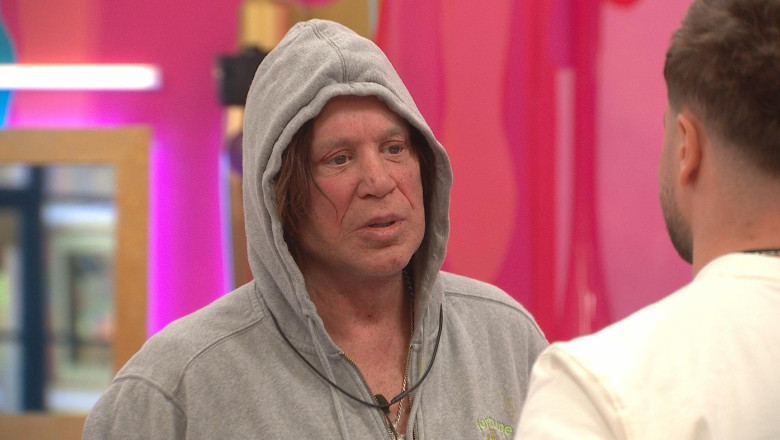 Mickey Rourke, actorul in varsta de 71 de ani, dat afara dintr-un show TV dupa un conflict „inacceptabil” cu un coleg Imagine