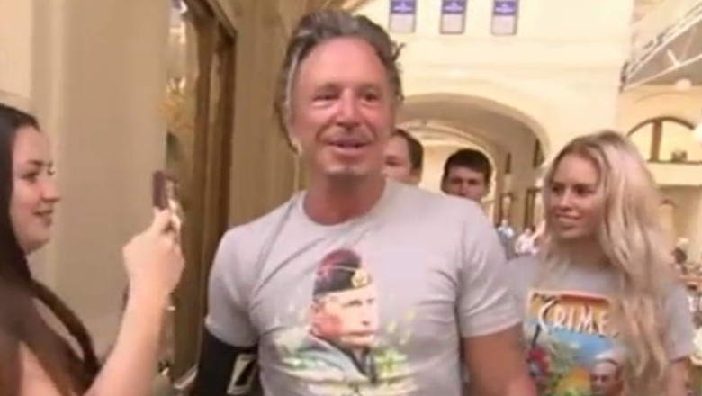 Mickey Rourke, din nou in ring Imagine