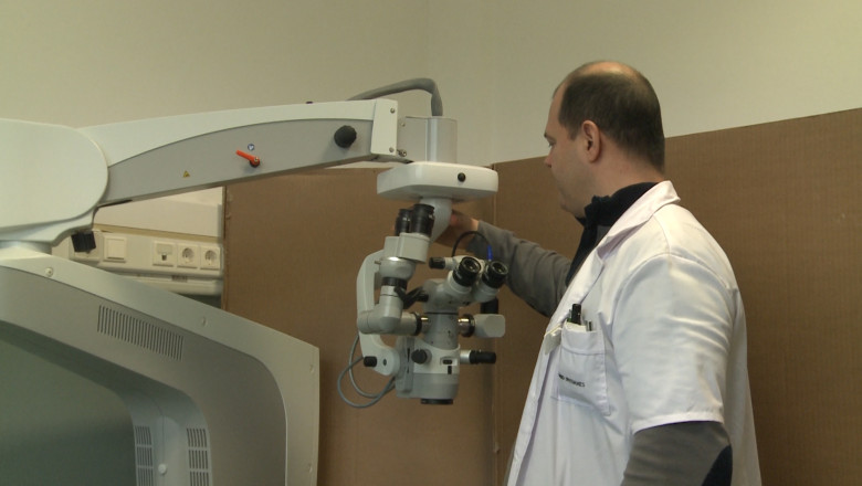 Microscop de 100.000 de euro la Oradea Imagine