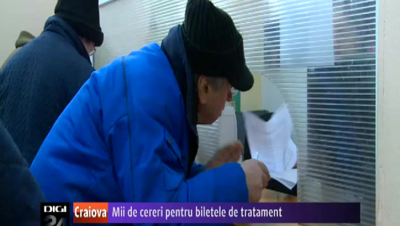 Mii de cereri pentru biletele de tratament depuse la Casa de Pensii Dolj Imagine