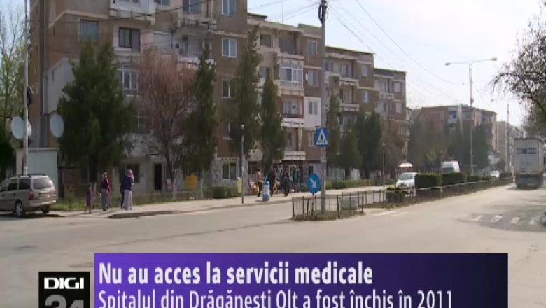Mii de oameni nu au acces la servicii medicale. Spitalul din Draganesti-Olt a fost inchis in 2011 Imagine