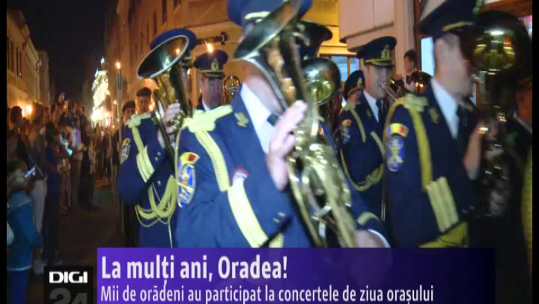 Mii de oradeni au participat la concertele de ziua orasului Imagine