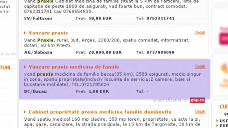 Mii de pacienti sunt vanduti pe internet de medicul de familie  Imagine