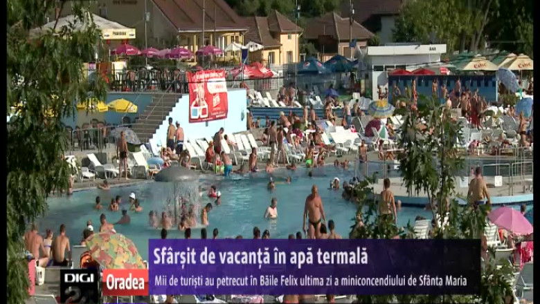 Mii de turisti au petrecut in Baile Felix ultima zi a miniconcendiului de Sfanta Maria Imagine