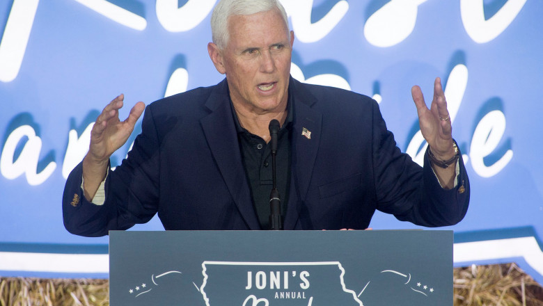 Mike Pence, fostul vicepresedinte al lui Trump, va candida la alegerile prezidentiale din 2024 Imagine