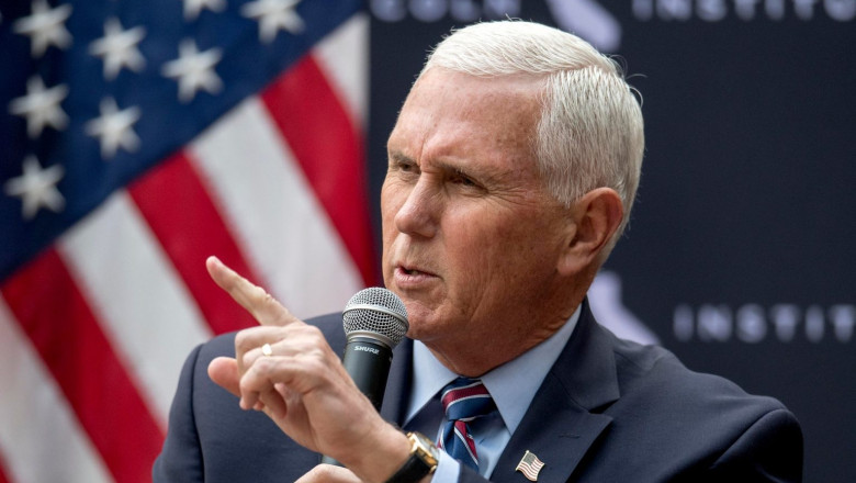 Mike Pence nu exclude sa fie martor in procesul lui Trump, acuzat ca a incercat sa anuleze rezultatul alegerilor din 2020 Imagine