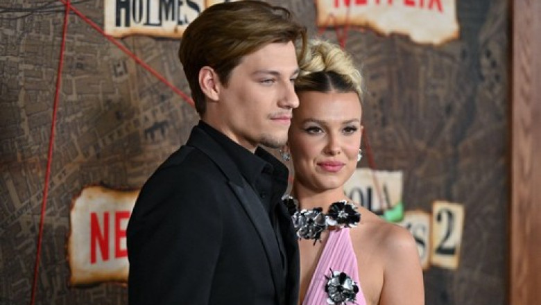 Millie Bobby Brown, protagonista serialului „Stranger Things”, s-a logodit cu unul dintre fiii cantaretului Jon Bon Jovi Imagine