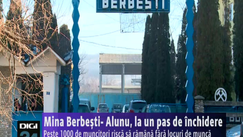 Mina Berbesti-Alunu, la un pas de inchidere. Peste 1.000 de muncitori risca sa ramana fara locuri de munca Imagine