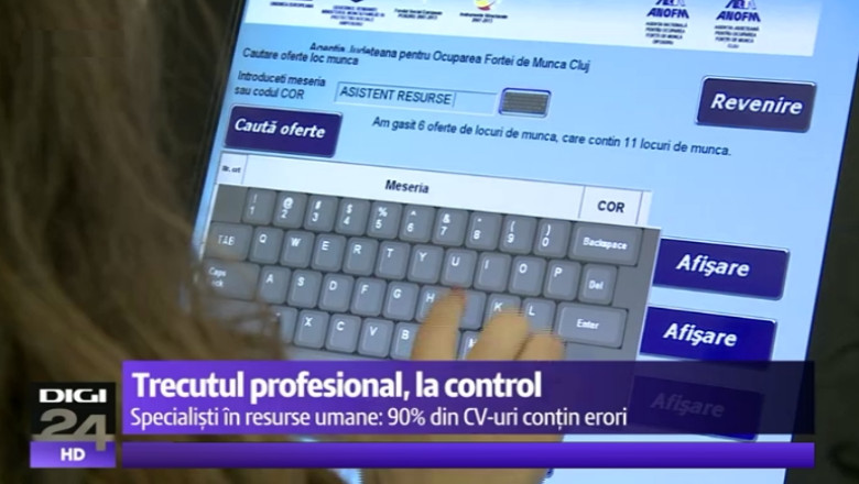 Minciunile din CV. Studiu: 90% dintre romanii care cauta un loc de munca trimit biografii cu date eronate sau false Imagine