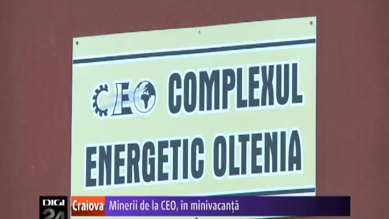 Minerii de la Complexul Energetic Oltenia, in minivacanta Imagine