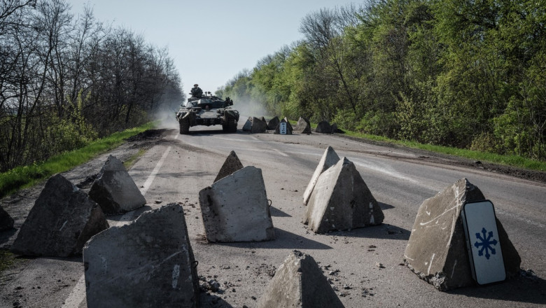 Ministerul britanic al Apararii: Batalia pentru Sloviansk va fi urmatoarea confruntare importanta dintre ucraineni si rusi Imagine