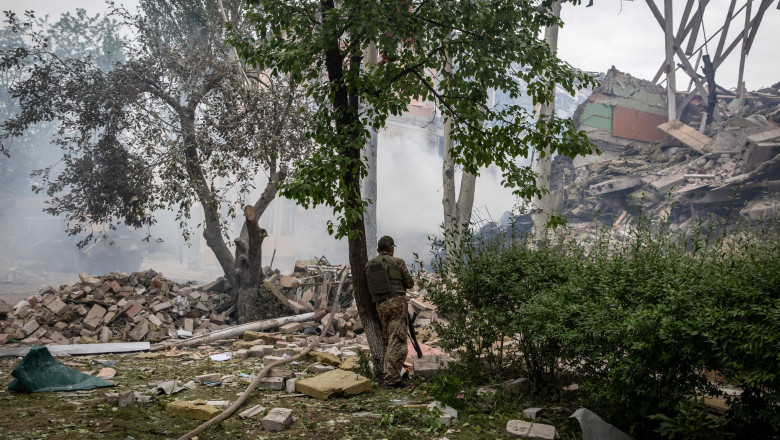 Ministerul britanic al Apararii: Dilema rusilor in Ucraina: Consolidarea ofensivei din Donbas sau intarirea apararii in Herson Imagine