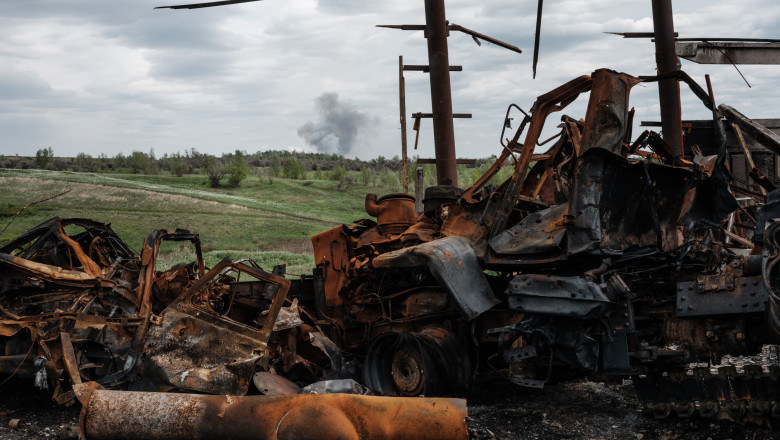Ministerul britanic al Apararii: ​Rusia se concentreaza acum pe regiunea Donetk. Razboiul are un impact devastator asupra agriculturii Imagine