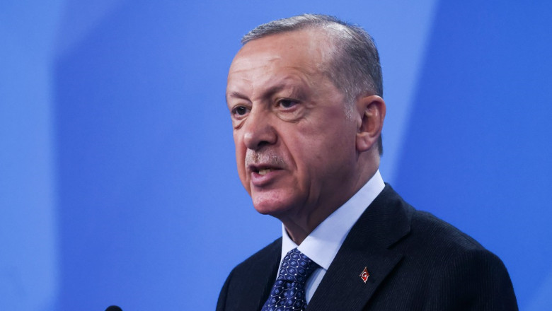 Ministerul de Externe din Turcia l-a convocat pe ambasadorul Suediei in legatura cu un incident „insultator” la adresa lui Erdogan Imagine
